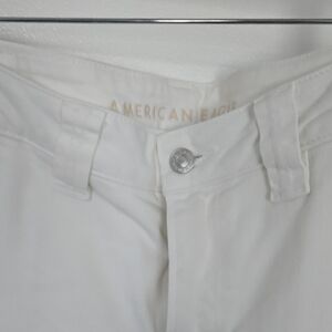 American Eagle Outfitters White Flare Jeans